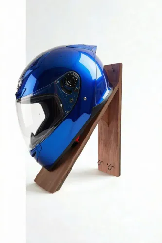 Suporte de parede para capacete moto