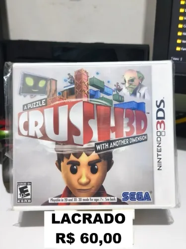 Crush 3D (LACRADO) - 3DS - envio pela Olx