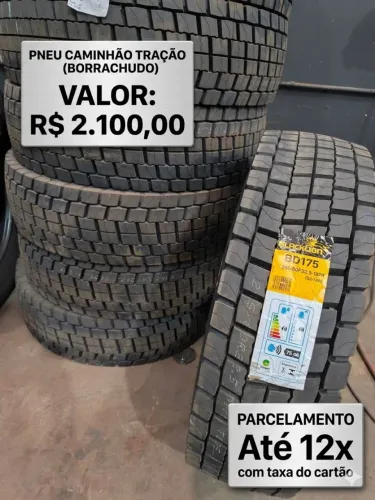 Pneu 295/80 R22,5 borrachudo