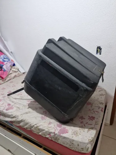 Baú Bauleto 135 Litros Universal com Suporte para Honda Bros