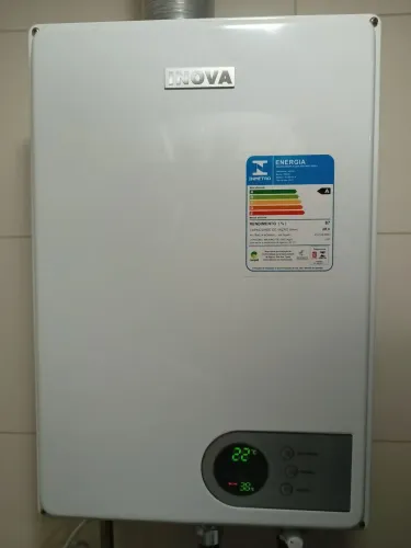 Aquecedor de água a gás INOVA DIGITAL 28 litros