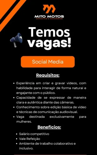 Social media/atendente