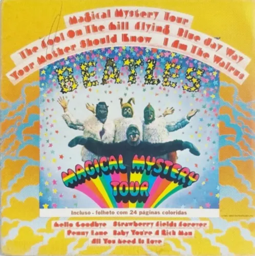 LP The Beatles - Magical Mystery Tour (Apenas o Disco / Sem Capa)