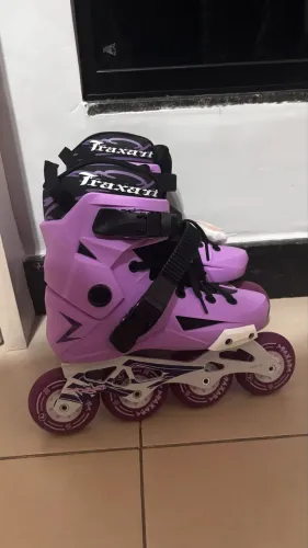 Patins Traxart 36-37 Com Equipamento de proteção