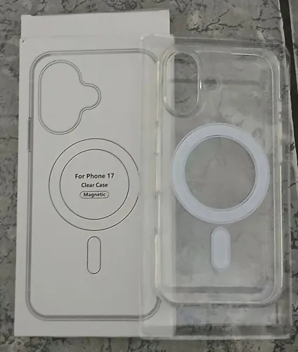 CAPA MAGSAFE CLEAR CASE IPHONE 17