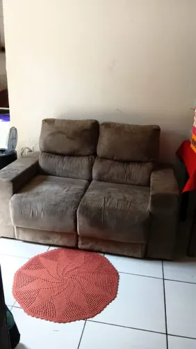 Sofá com avaria