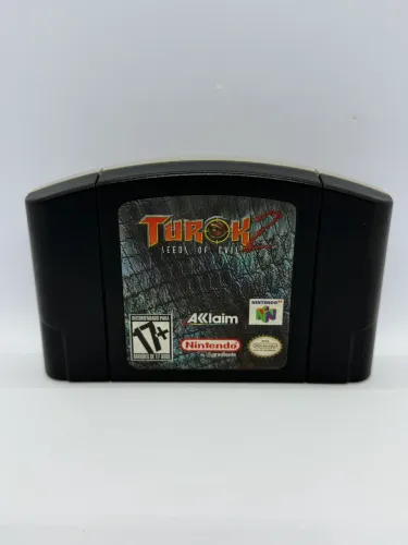 Cartucho Nintendo 64 Turok 2 Seeds of Evil Original Americano N64