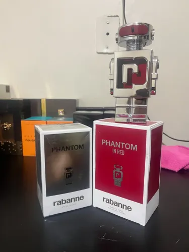 Lote de Perfumes Rabanne Phantom e Phantom in Red Elixir Parfum