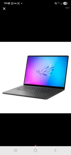 Notebook asus rog zephyrus ultra 9/32gb/ rtx 5080 lacrado 