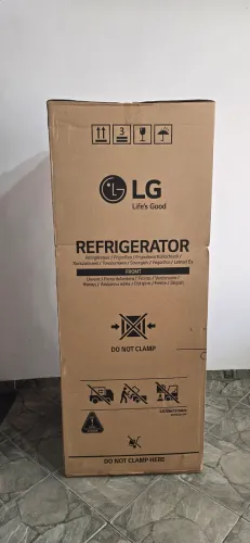 Geladeira/Refrigerador LG Frost Free GN-B392PLMB Duplex Inverter 395 Litros [ NOVA ] 