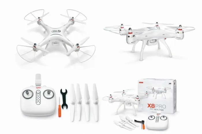 Drone Syma X8 Pro FPV com GPS - branco