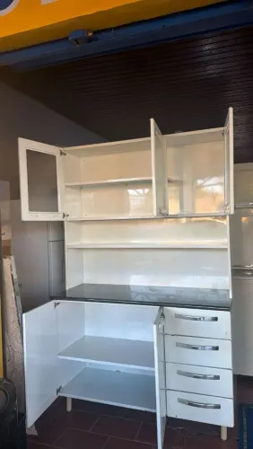 Armário de cozinha de aço 