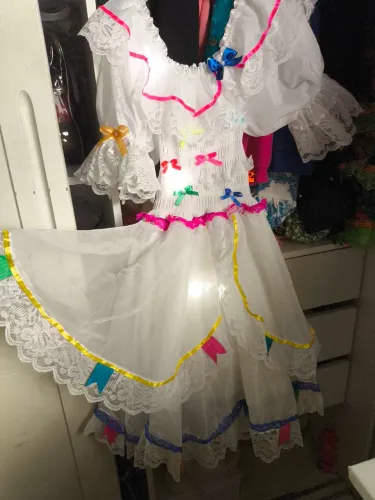 Vestido junino infantil