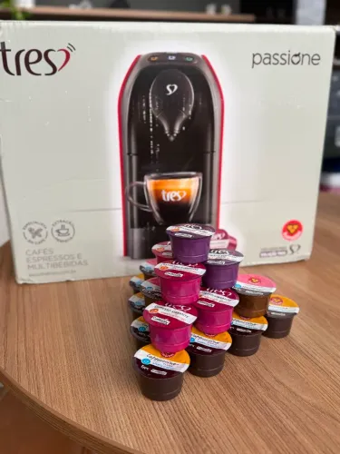 Cafeteira Três Corações Passione G5 + 20 Cápsulas