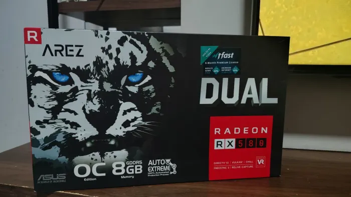 Placa de a vídeo RX 580 8 Gb 