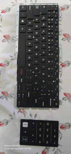 Teclado notebook multilaser legaxy PC133 pc134