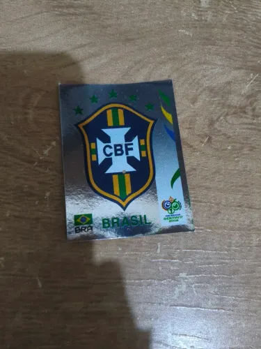 Figurinha brilhante Brasil
