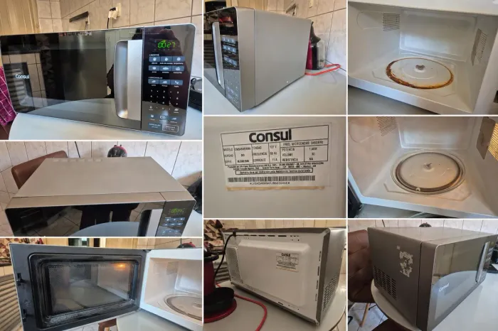 Micro-ondas Consul 32L CMS45ARANA - Para retirada de peças ou reparo
