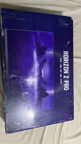MONITOR HORIZON Z PRO 144HZ 23.8 IPS, 1ms, produto novo, nunca foi utilizado!