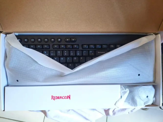 Kit Teclado e Mouse Sem Fio Red Dragon