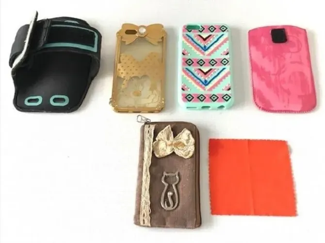 5 capinhas para celular Iphone