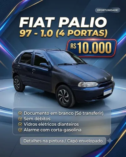 Fiat Palio EDX 1.0 MPI 2P 1997