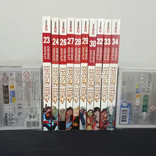 Fire Force - 10 volumes (23 ao 34)