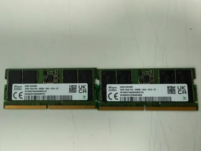 2 Memórias 16Gb DDR5