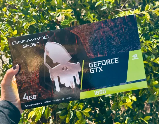 Placa de vídeo geforce GTX 1650 4gb