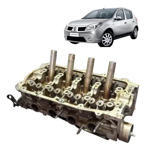 Cabeçote Renault Sandero 1.0 16v Flex 2009 Uzad0