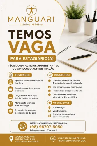 Vaga para Estágio