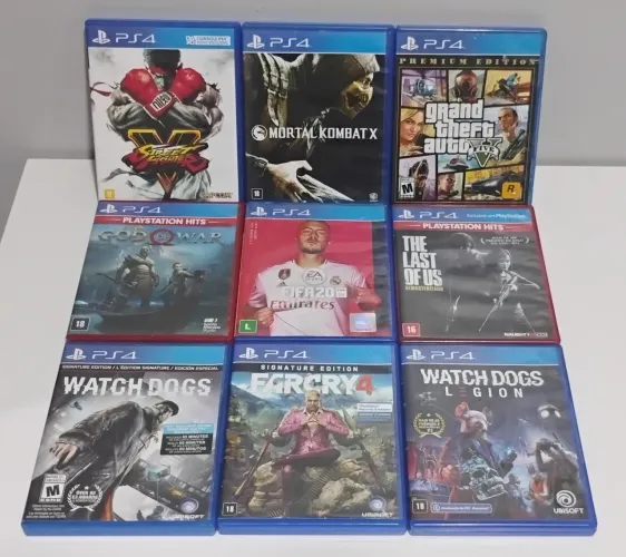 JOGOS DE PS4