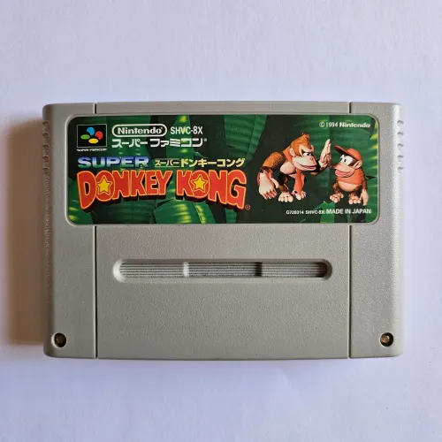 Super Donkey Kong Super Famicom Original Japonês em ótimo estado