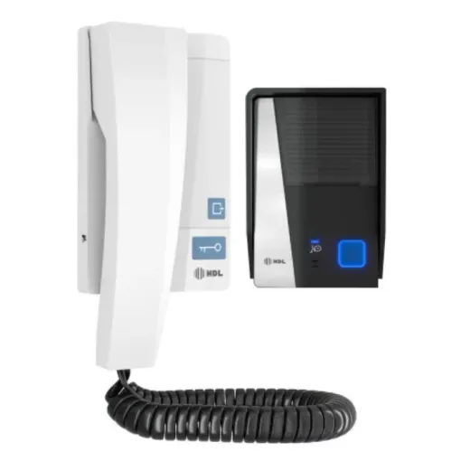 Interfone porteiro eletronico2 botões HDL branco