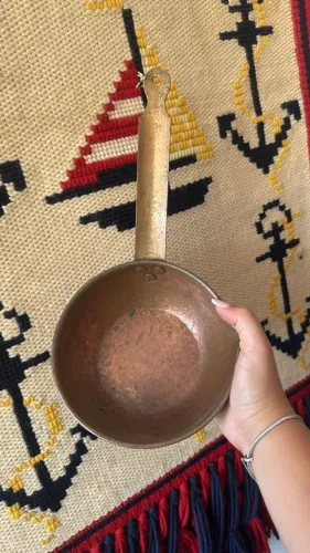 Leiteira de cobre para 1L