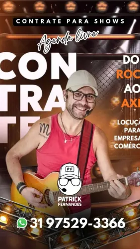 MÚSICA AO VIVO EM FESTAS, BARZINHOS, CASAMENTOS, ESPETERIAS,