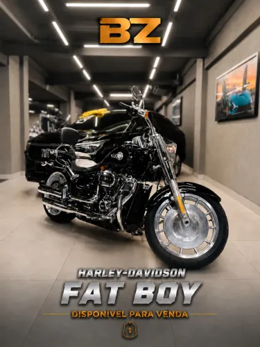 HARLEY-DAVIDSON FAT-BOY - Baixo Km - Impecável