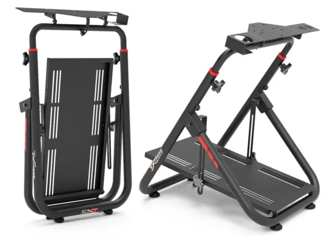 Suporte Volante SXT V2 Extreme Simracing Preto Logitech G29 G920 G923 Simulador Corrida