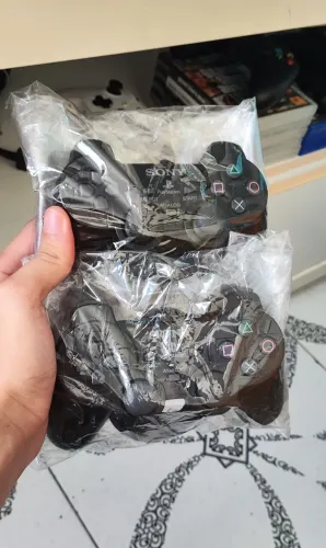 2 Controles Original Sony PS2 Semi Novos Funcionando 100%