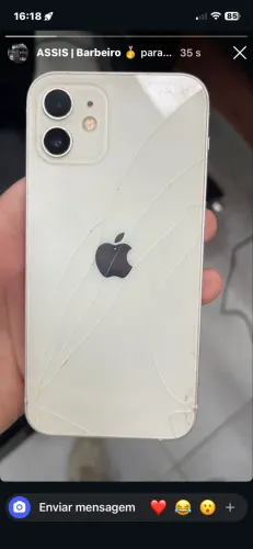 iPhone 12 trincado