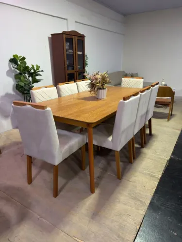Mesa Jade Tampo Madeira