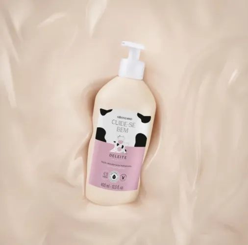 Loção Desodorante Hidratante Corporal Cuide-se Bem Deleite 400ml