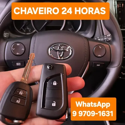 Chaveiro 24 horas Automotivo