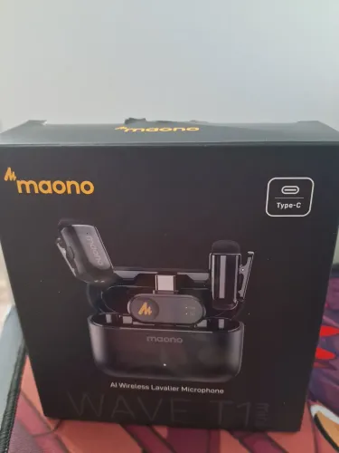 Lapela Profissional Maono Wave T1 Mini