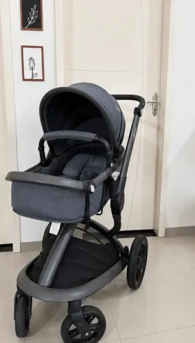 Carrinho Kiddo Quantum + Bebê Conforto + Base para Carro | Pouco Uso | Excelente Estado