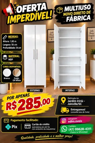  OFERTA IMPERDÍVEL! MULTIUSO NOVO DIRETO DE FÁBRICA (montado)  