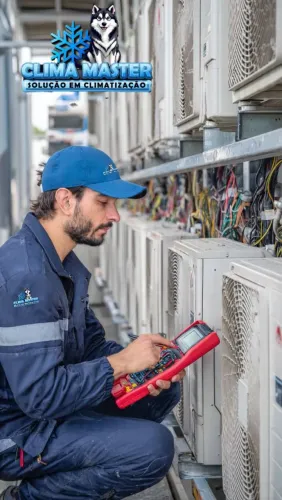 Vistoria técnica em ar-condicionado