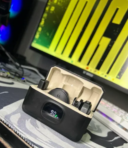 Microfone de Lapela Iphone com Anti Ruído