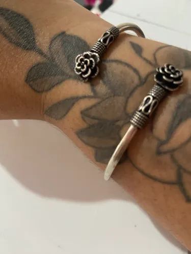 Bracelete estilo bali prata 925