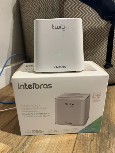 Roteador Mesh Intelbras Twibi Giga AC1200 Dual Band Wi-Fi Mesh | Oportunidade | Bem novo